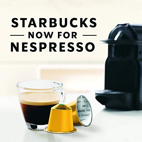 Starbucks by Nespresso, Favorites Variety Pack (50-count single serve capsules, 10 of each flavor, compatible with Nespresso Original Line System)